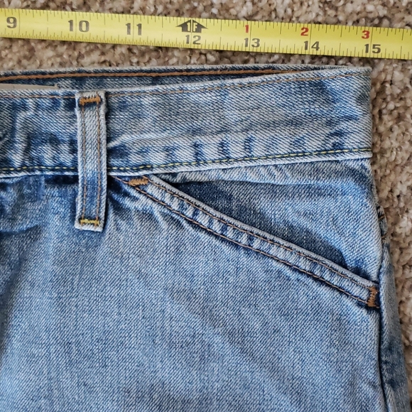 Gap 1969 Jeans Mini Skirt Size 4 Cowboy Vintage Western Style Cotton Y2K 30W/19L - Picture 5 of 10